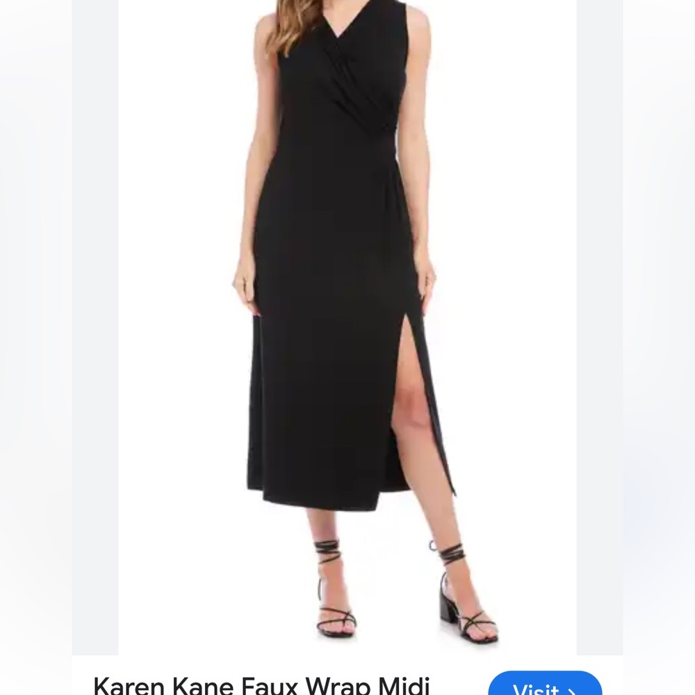Jones‎ New York Elegant Black Dress. Size 4